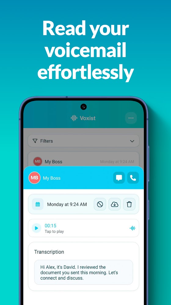 Voxist app screenshot