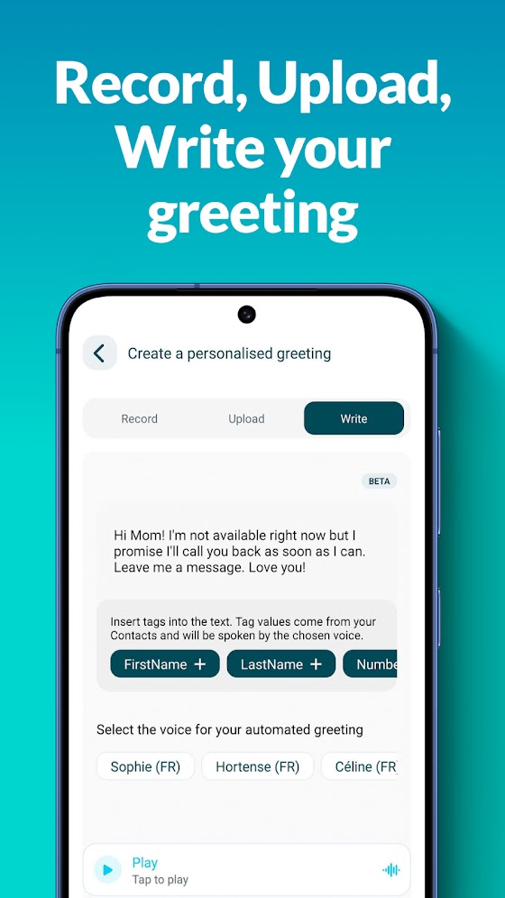 Voxist app screenshot